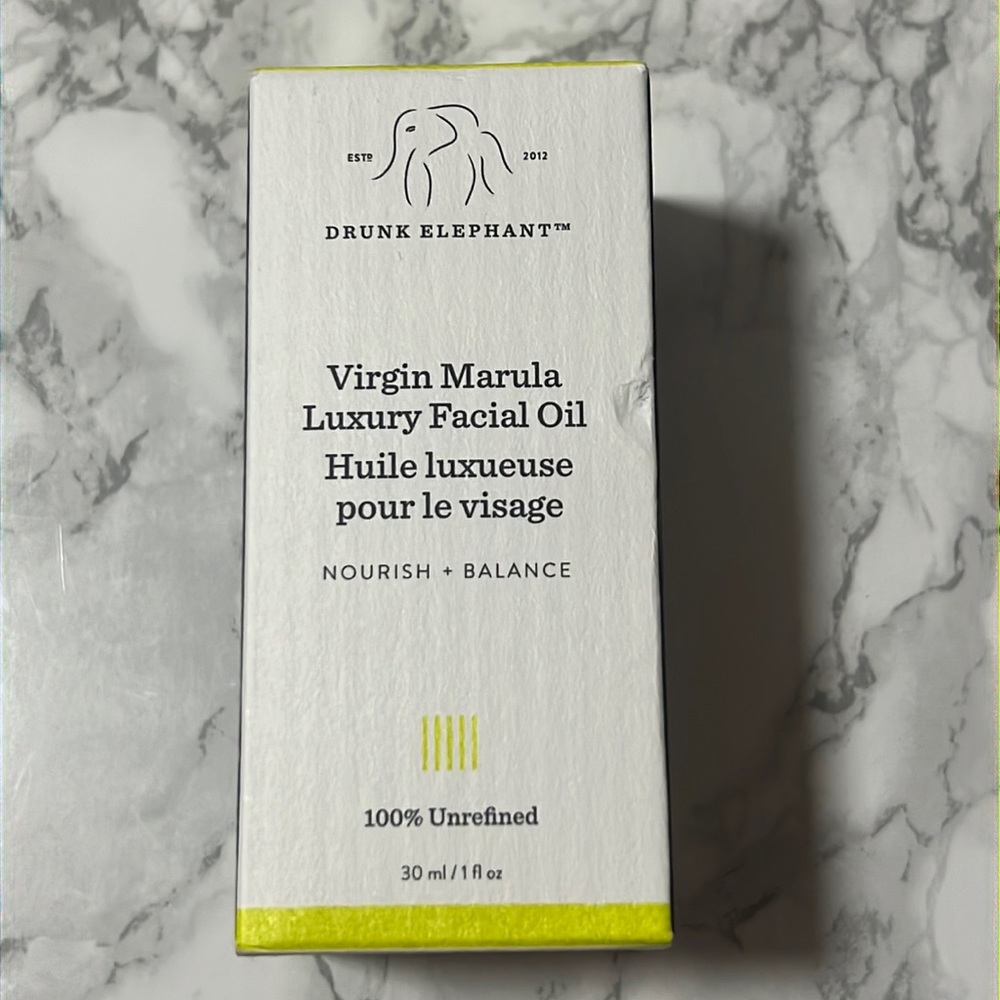 Drunk elephant luxury facial oil
